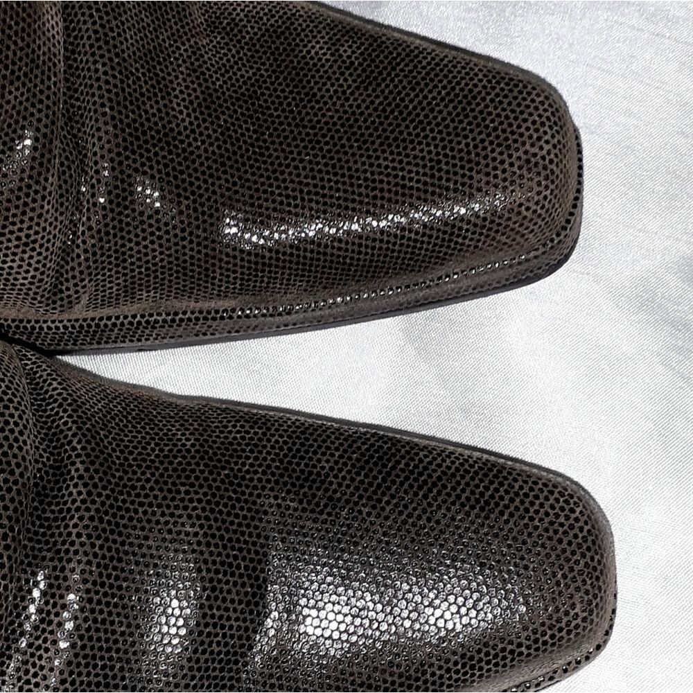 9 & Co. Slingback Booties Size 7M Brown - Picture 4 of 7